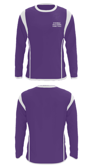 Long Sleeve Performance Shirt, Stockdale High School Basketball, Women's Basketball, Teamtime, Team time, sublimation, custom sports apparel, team uniforms, spirit wear, spiritwear, sports uniforms, custom shirts, team store, custom team store, fundraiser sports, apparel fundraiser