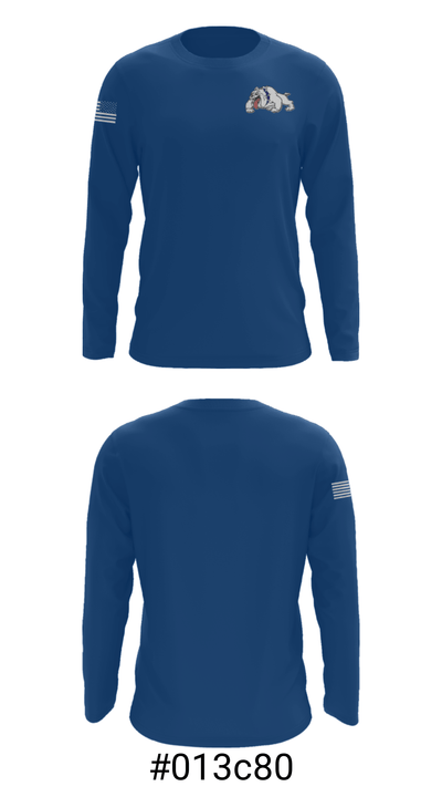 Centerville High School Basketball 479462934 Long Sleeve Performance Shirt - 18