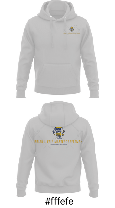 Brian J Fair Master Craftsman 23333982 Hoodie - 17