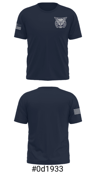 Short Sleeve Performance Shirt, Garrett Junior High School, Spirit Store, Teamtime, Team time, sublimation, custom sports apparel, team uniforms, spirit wear, spiritwear, sports uniforms, custom shirts, team store, custom team store, fundraiser sports, apparel fundraiser