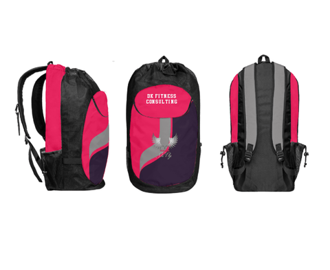 Gear Bag, DK Fitness Consulting, , Teamtime, Team time, sublimation, custom sports apparel, team uniforms, spirit wear, spiritwear, sports uniforms, custom shirts, team store, custom team store, fundraiser sports, apparel fundraiser