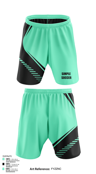 Athletic Shorts With Pockets, Simple soccer, Men's Soccer, Teamtime, Team time, sublimation, custom sports apparel, team uniforms, spirit wear, spiritwear, sports uniforms, custom shirts, team store, custom team store, fundraiser sports, apparel fundraiser