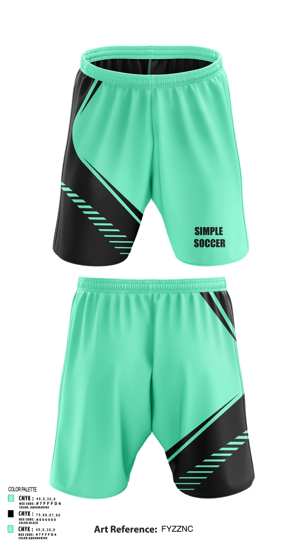 Athletic Shorts With Pockets, Simple soccer, Men's Soccer, Teamtime, Team time, sublimation, custom sports apparel, team uniforms, spirit wear, spiritwear, sports uniforms, custom shirts, team store, custom team store, fundraiser sports, apparel fundraiser