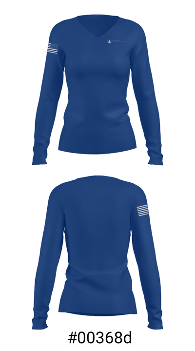 Queen Of The Miraculous Medal School 57024851 Women's Long Sleeve V-neck Shirt - 20