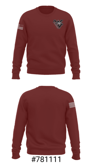 Crew Neck Sweatshirt, West Valley High School Swimming, Swimming, Teamtime, Team time, sublimation, custom sports apparel, team uniforms, spirit wear, spiritwear, sports uniforms, custom shirts, team store, custom team store, fundraiser sports, apparel fundraiser