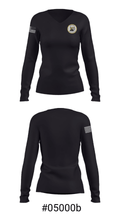 Normandy Kindergarten Center 5406423 Women's Long Sleeve V-neck Shirt - 20