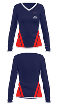 Marin Christian Academy 38900437 Women's Long Sleeve V-neck Shirt - 25