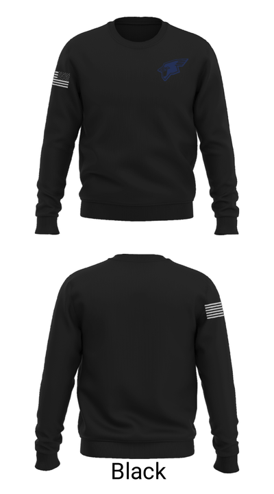 Cimarron High School Wrestling 73208191 Crew Neck Sweatshirt - 9