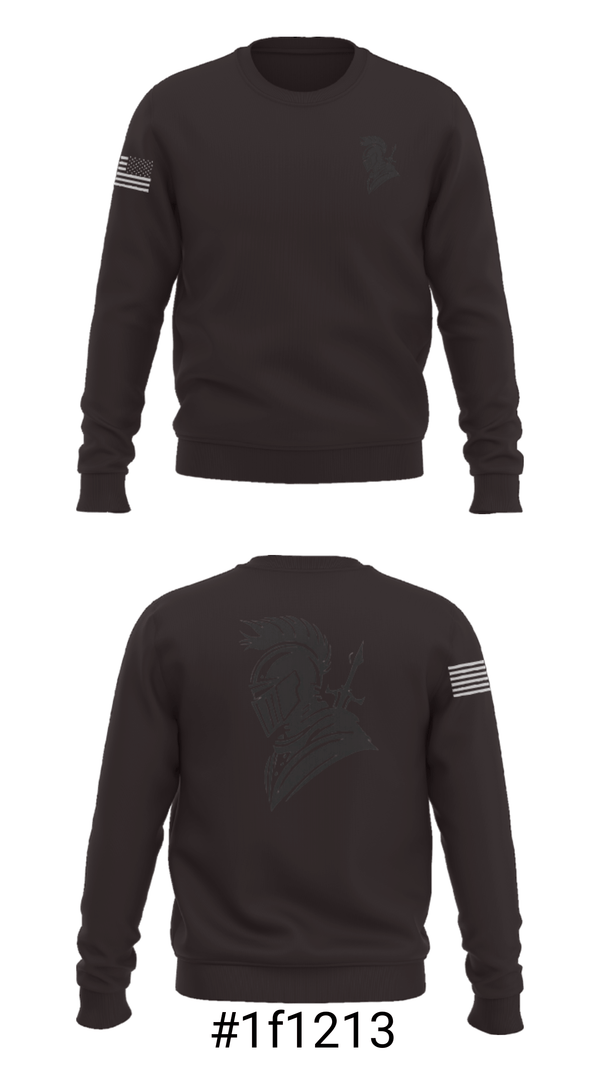 Crew Neck Sweatshirt, Knights, Wrestling, Teamtime, Team time, sublimation, custom sports apparel, team uniforms, spirit wear, spiritwear, sports uniforms, custom shirts, team store, custom team store, fundraiser sports, apparel fundraiser