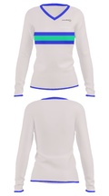 Passion4ball 12433262 Women's Long Sleeve V-neck Shirt - 31