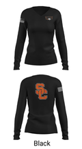 South Charleston High School Wrestling 65389463 Women's Long Sleeve V-neck Shirt - 13