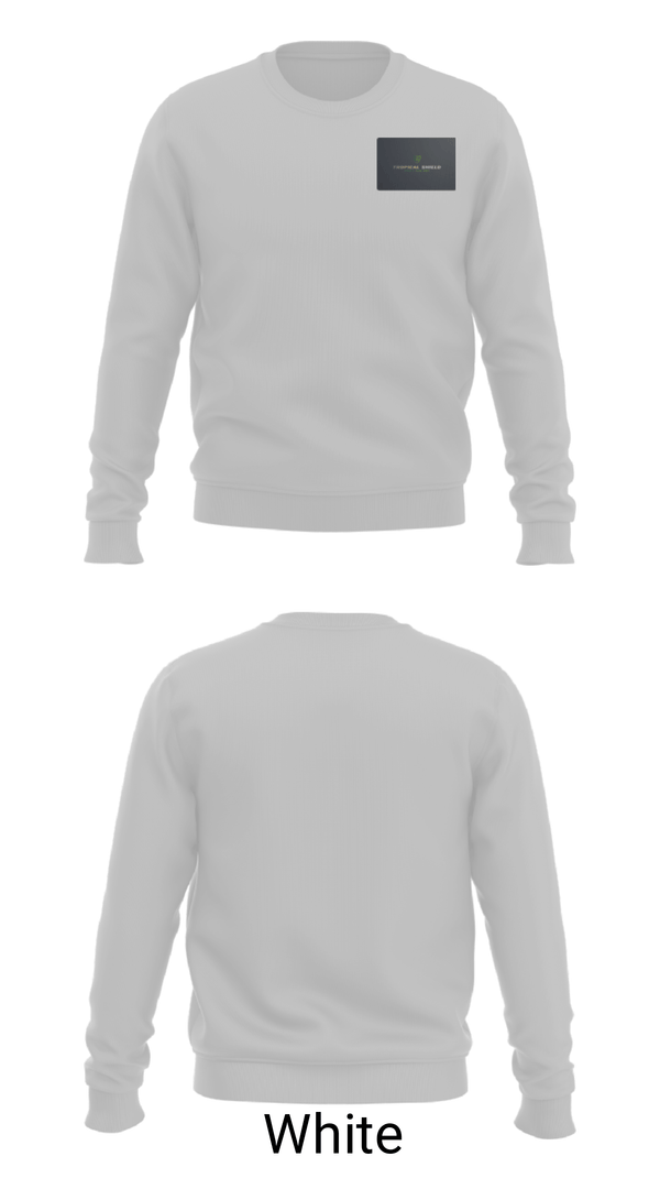 Crew Neck Sweatshirt, Tropical shieldTropical shield, , Teamtime, Team time, sublimation, custom sports apparel, team uniforms, spirit wear, spiritwear, sports uniforms, custom shirts, team store, custom team store, fundraiser sports, apparel fundraiser