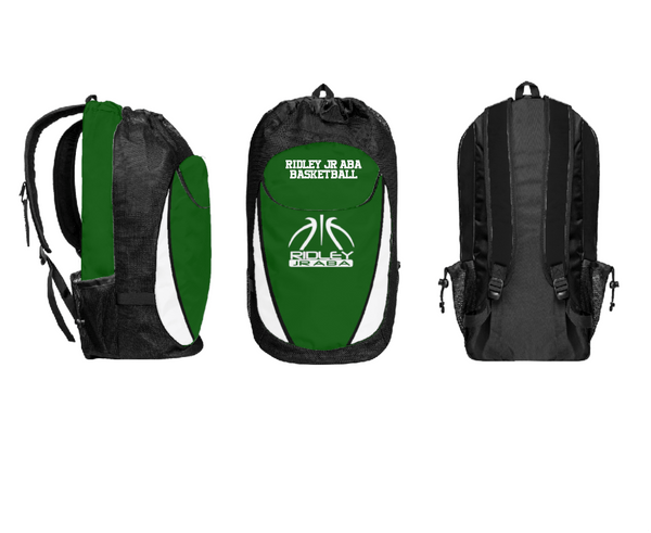 Gear Bag, Ridley Jr Aba Basketball, Men's Basketball, Teamtime, Team time, sublimation, custom sports apparel, team uniforms, spirit wear, spiritwear, sports uniforms, custom shirts, team store, custom team store, fundraiser sports, apparel fundraiser