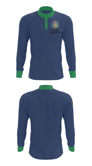 Quarter Zip Jacket, Kairos Academies, Spirit Store, Teamtime, Team time, sublimation, custom sports apparel, team uniforms, spirit wear, spiritwear, sports uniforms, custom shirts, team store, custom team store, fundraiser sports, apparel fundraiser