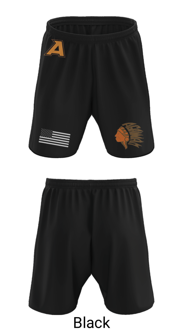 Athletic Shorts With Pockets, Agawam Junior High School, Spirit Store, Teamtime, Team time, sublimation, custom sports apparel, team uniforms, spirit wear, spiritwear, sports uniforms, custom shirts, team store, custom team store, fundraiser sports, apparel fundraiser