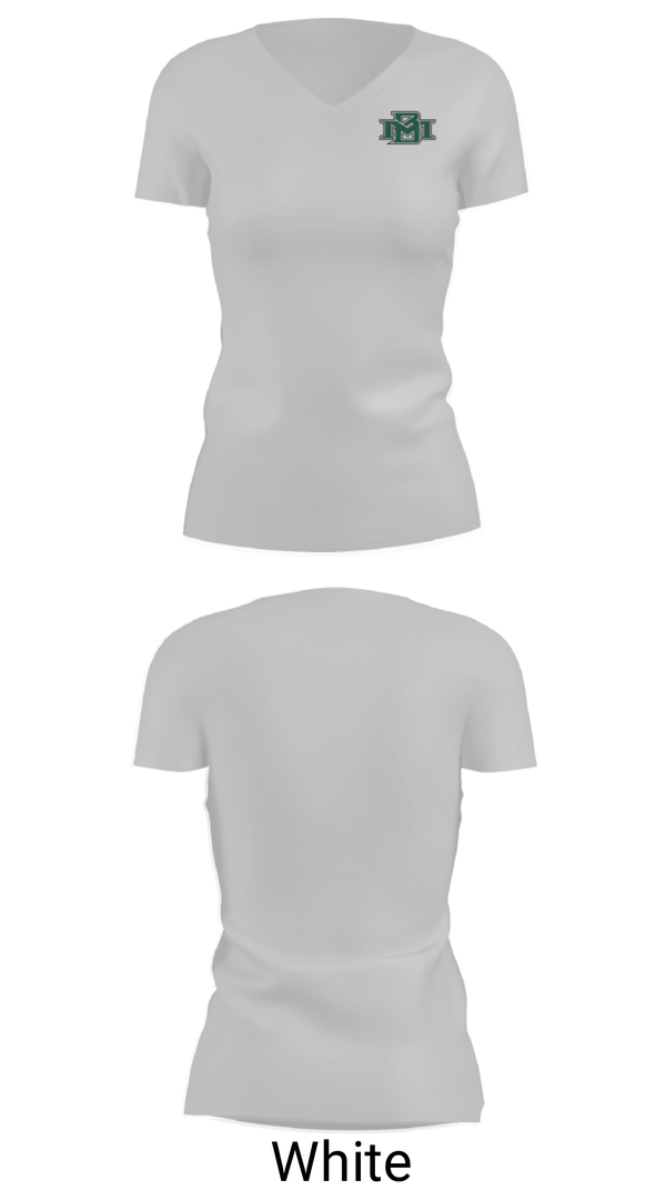 Women's Short Sleeve Vneck Shirt, Marion High School Basketball, Men's Basketball, Teamtime, Team time, sublimation, custom sports apparel, team uniforms, spirit wear, spiritwear, sports uniforms, custom shirts, team store, custom team store, fundraiser sports, apparel fundraiser