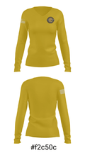 Sigourney Senior High School Bowling 36835330 Women's Long Sleeve V-neck Shirt - 20