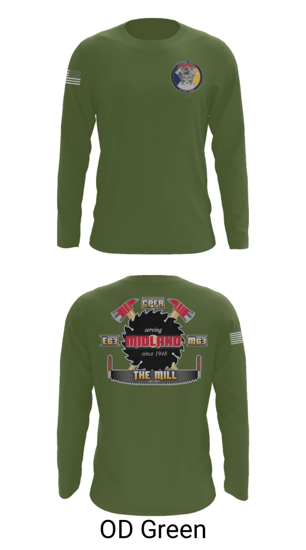Long Sleeve Performance Shirt, Hazmat 63 C, Fire Department, Teamtime, Team time, sublimation, custom sports apparel, team uniforms, spirit wear, spiritwear, sports uniforms, custom shirts, team store, custom team store, fundraiser sports, apparel fundraiser