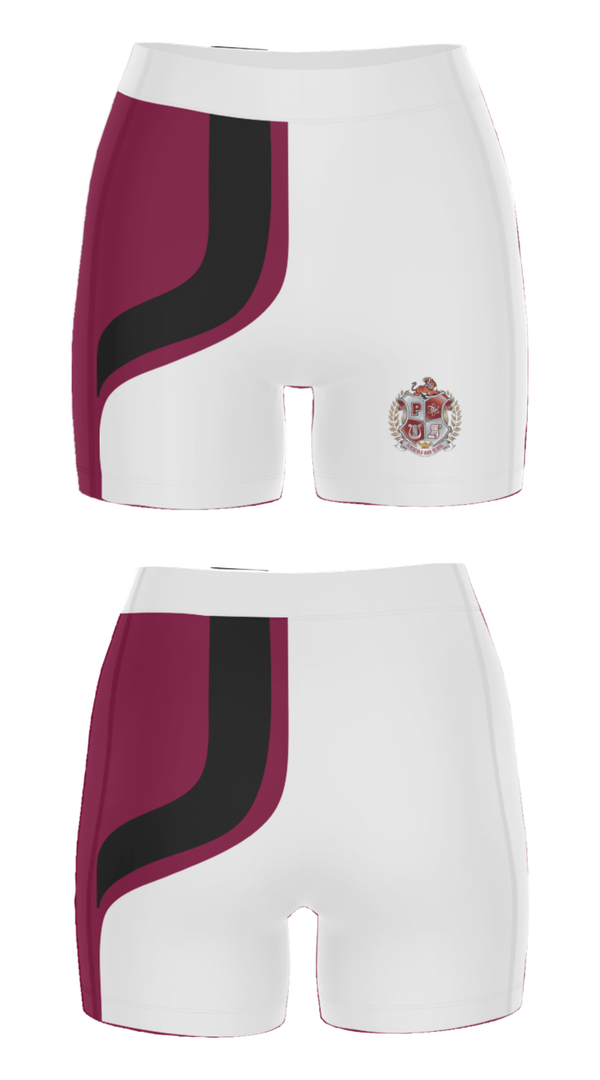 Women's Compression Shorts, FLYING TIGERS, Cycling, Teamtime, Team time, sublimation, custom sports apparel, team uniforms, spirit wear, spiritwear, sports uniforms, custom shirts, team store, custom team store, fundraiser sports, apparel fundraiser