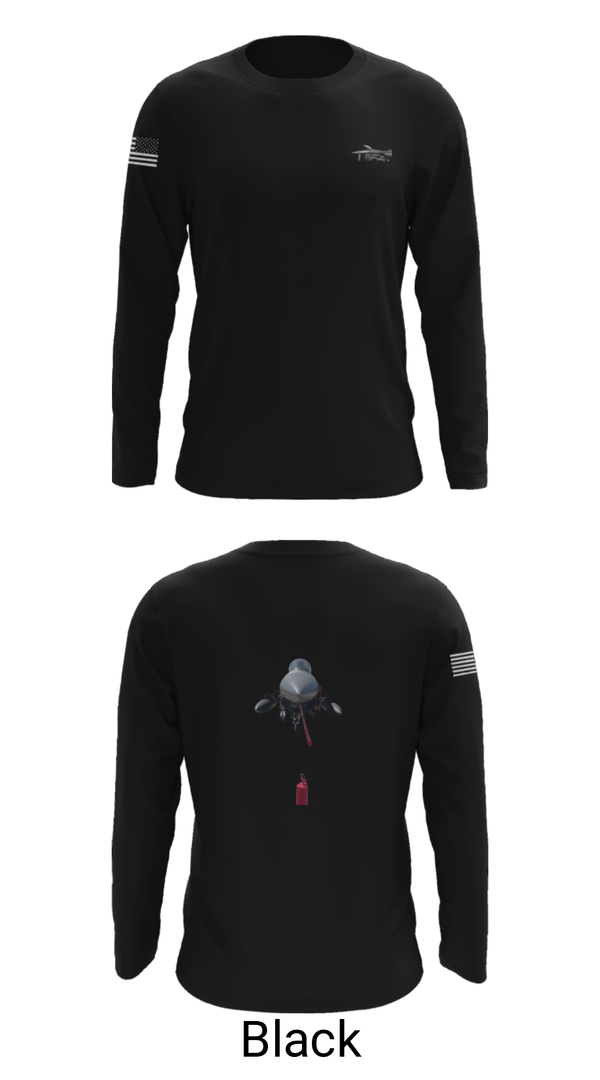 Long Sleeve Performance Shirt, 114th fighter wing, National Guard, Teamtime, Team time, sublimation, custom sports apparel, team uniforms, spirit wear, spiritwear, sports uniforms, custom shirts, team store, custom team store, fundraiser sports, apparel fundraiser
