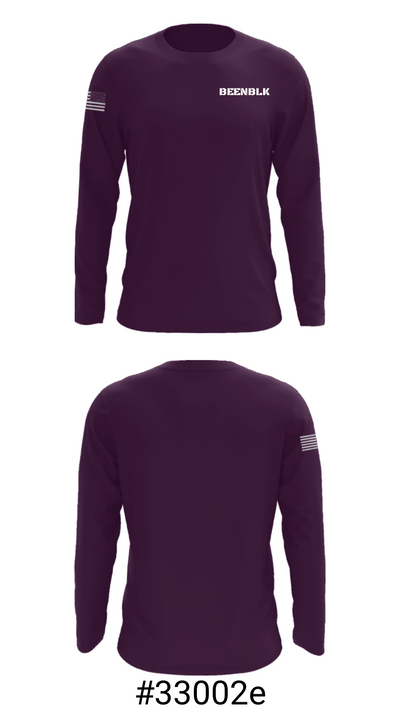 BEENBLK 8386400 Long Sleeve Performance Shirt - 18