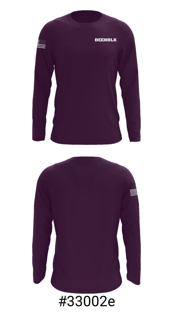 Long Sleeve Performance Shirt, BEENBLK, , Teamtime, Team time, sublimation, custom sports apparel, team uniforms, spirit wear, spiritwear, sports uniforms, custom shirts, team store, custom team store, fundraiser sports, apparel fundraiser