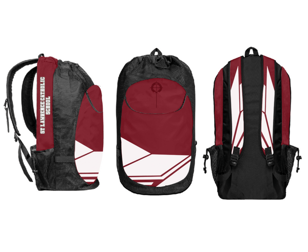 Gear Bag, St Lawrence Catholic School, Spirit Store, Teamtime, Team time, sublimation, custom sports apparel, team uniforms, spirit wear, spiritwear, sports uniforms, custom shirts, team store, custom team store, fundraiser sports, apparel fundraiser