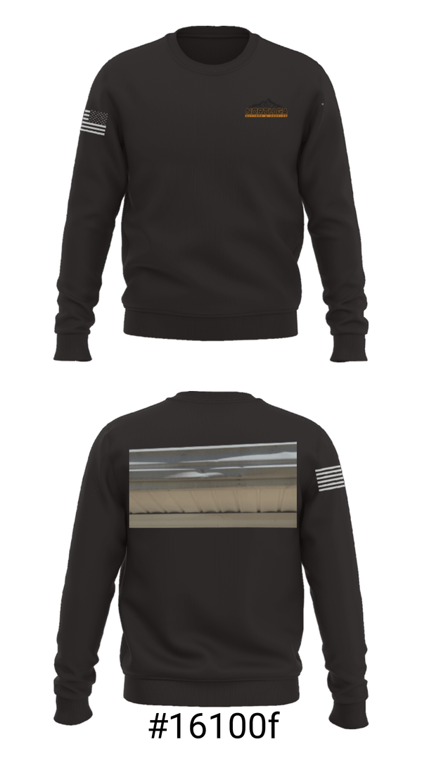 Crew Neck Sweatshirt, North GA Gutters And Roofing, , Teamtime, Team time, sublimation, custom sports apparel, team uniforms, spirit wear, spiritwear, sports uniforms, custom shirts, team store, custom team store, fundraiser sports, apparel fundraiser