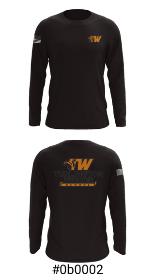 Long Sleeve Performance Shirt, Turlington Woods Alternative School, Spirit Store, Teamtime, Team time, sublimation, custom sports apparel, team uniforms, spirit wear, spiritwear, sports uniforms, custom shirts, team store, custom team store, fundraiser sports, apparel fundraiser