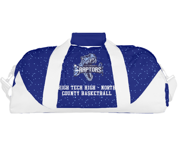 Duffle Bag, High Tech High - North County Basketball, Men's Basketball, Teamtime, Team time, sublimation, custom sports apparel, team uniforms, spirit wear, spiritwear, sports uniforms, custom shirts, team store, custom team store, fundraiser sports, apparel fundraiser