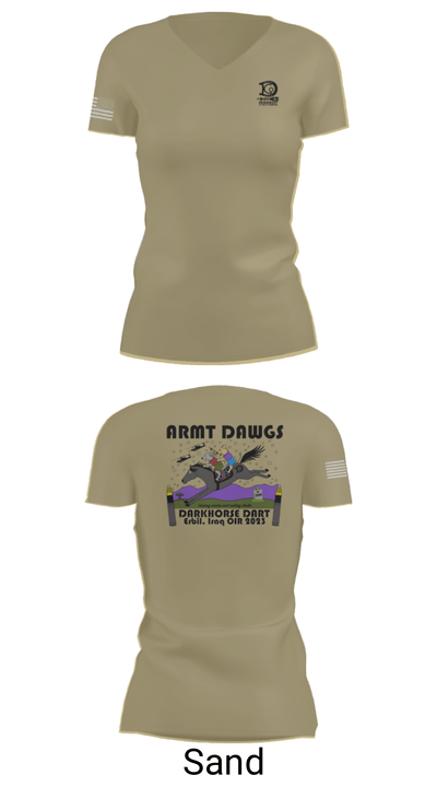 ARMT 4-4 AB 48571947 Women's Short Sleeve V-neck Shirt - 44