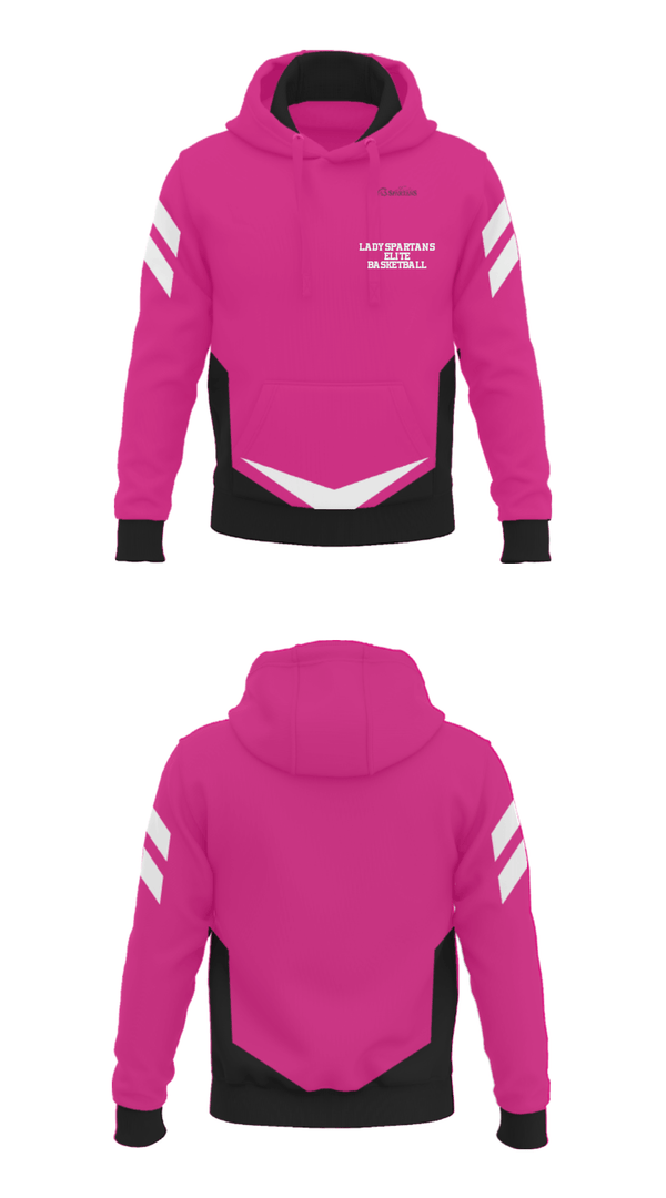 Hoodie, Lady Spartans Elite Basketball, Men's Basketball, Teamtime, Team time, sublimation, custom sports apparel, team uniforms, spirit wear, spiritwear, sports uniforms, custom shirts, team store, custom team store, fundraiser sports, apparel fundraiser