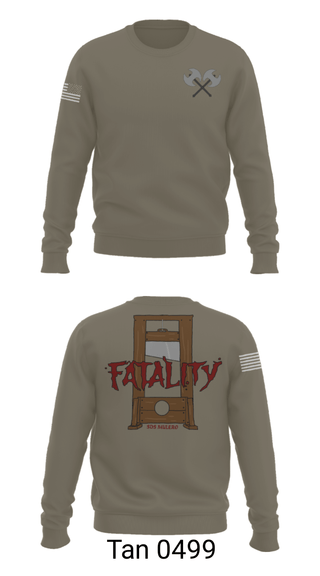 Crew Neck Sweatshirt, Co J, 262 Quartermaster Battalion, Army, Teamtime, Team time, sublimation, custom sports apparel, team uniforms, spirit wear, spiritwear, sports uniforms, custom shirts, team store, custom team store, fundraiser sports, apparel fundraiser