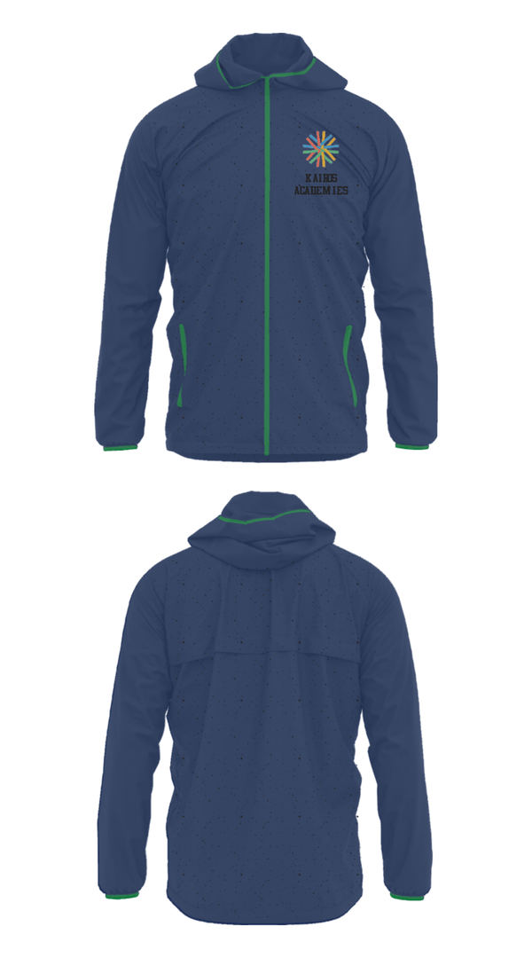 Windbreaker, Kairos Academies, Spirit Store, Teamtime, Team time, sublimation, custom sports apparel, team uniforms, spirit wear, spiritwear, sports uniforms, custom shirts, team store, custom team store, fundraiser sports, apparel fundraiser