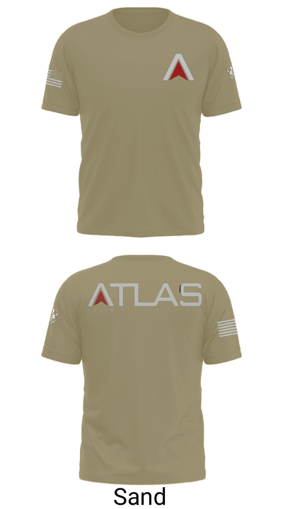 ATLAS 52779746 Short Sleeve Performance Shirt - 46