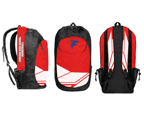 Gear Bag, Forbush High School Basketball, Men's Basketball, Teamtime, Team time, sublimation, custom sports apparel, team uniforms, spirit wear, spiritwear, sports uniforms, custom shirts, team store, custom team store, fundraiser sports, apparel fundraiser
