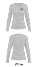 Surprise Lake Middle School Wrestling 38458964 Women's Long Sleeve V-neck Shirt - 6