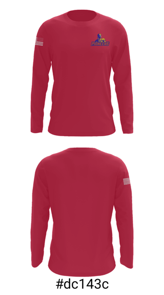 Long Sleeve Performance Shirt, Frankford High School Basketball, Women's Basketball, Teamtime, Team time, sublimation, custom sports apparel, team uniforms, spirit wear, spiritwear, sports uniforms, custom shirts, team store, custom team store, fundraiser sports, apparel fundraiser
