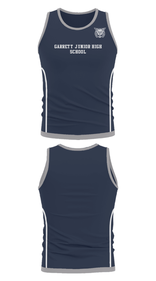 Tank Top, Garrett Junior High School, Spirit Store, Teamtime, Team time, sublimation, custom sports apparel, team uniforms, spirit wear, spiritwear, sports uniforms, custom shirts, team store, custom team store, fundraiser sports, apparel fundraiser