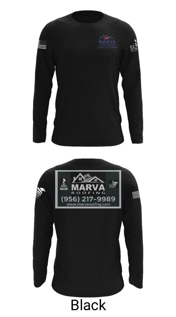 Long Sleeve Performance Shirt, Marva Roofing, , Teamtime, Team time, sublimation, custom sports apparel, team uniforms, spirit wear, spiritwear, sports uniforms, custom shirts, team store, custom team store, fundraiser sports, apparel fundraiser