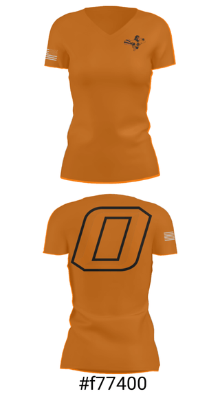 Women's Short Sleeve Vneck Shirt, Osseo High School Wrestling, Wrestling, Teamtime, Team time, sublimation, custom sports apparel, team uniforms, spirit wear, spiritwear, sports uniforms, custom shirts, team store, custom team store, fundraiser sports, apparel fundraiser