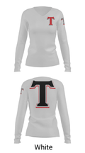 Turner Middle School 81161179 Women's Long Sleeve V-neck Shirt - 6