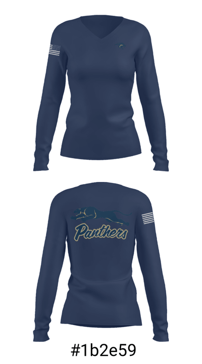 John Paul Ii Catholic High School 40940837 Women's Long Sleeve V-neck Shirt - 20