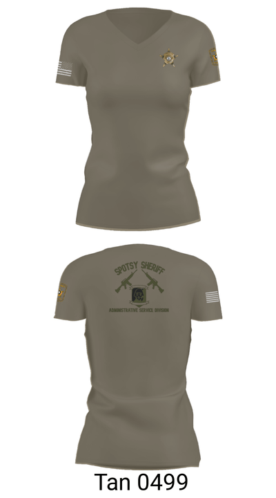 ASD 85875473 Women's Short Sleeve V-neck Shirt - 36