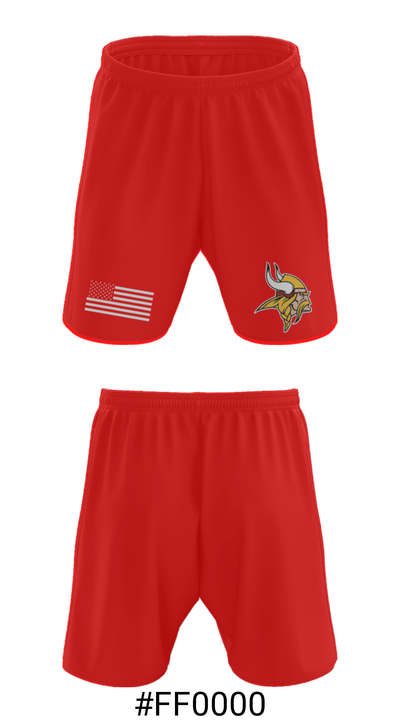 Moriah Central High School Basketball 91248227 Athletic Shorts With Pockets - 15