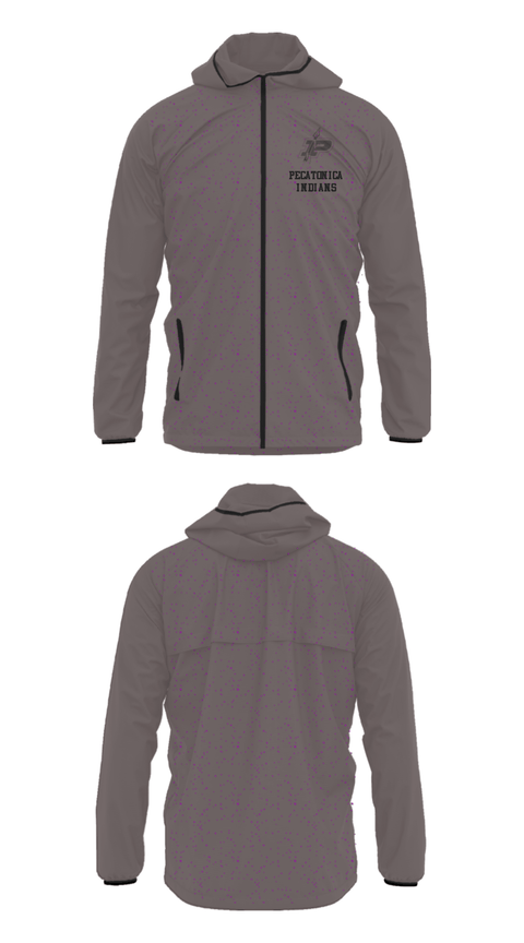 Windbreaker, Pecatonica Indians, Men's Basketball, Teamtime, Team time, sublimation, custom sports apparel, team uniforms, spirit wear, spiritwear, sports uniforms, custom shirts, team store, custom team store, fundraiser sports, apparel fundraiser