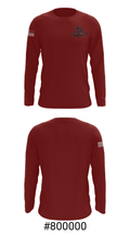 Clary Middle School Lacrosse 72049114 Long Sleeve Performance Shirt - 18