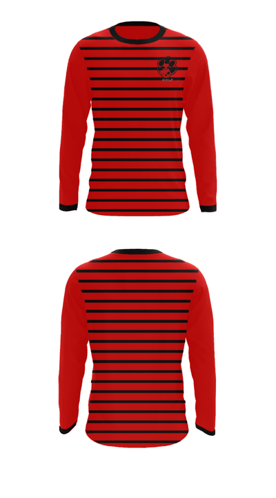 Jackson Co Wrestling Club 87882321 Long Sleeve Performance Shirt - 25