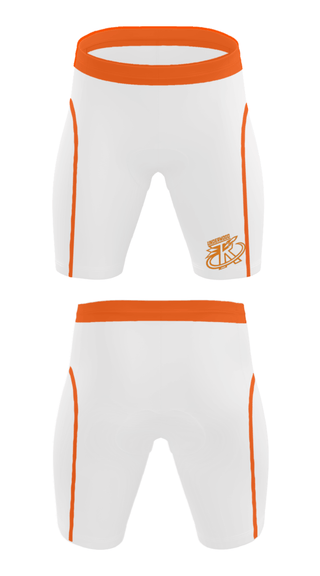 Men's Compression Shorts, Underwood High School, Spirit Store, Teamtime, Team time, sublimation, custom sports apparel, team uniforms, spirit wear, spiritwear, sports uniforms, custom shirts, team store, custom team store, fundraiser sports, apparel fundraiser
