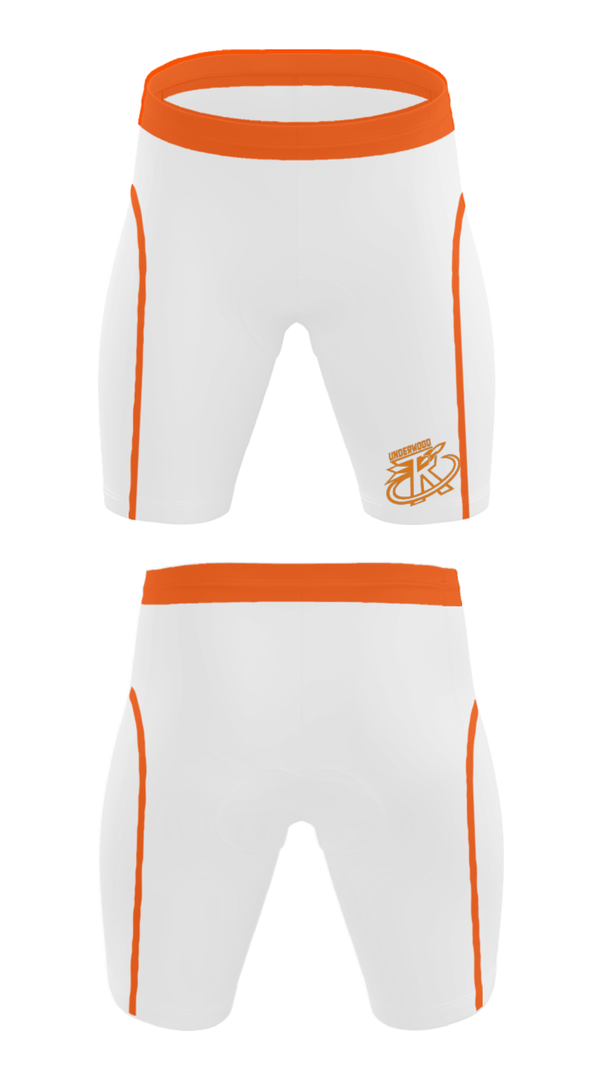 Men's Compression Shorts, Underwood High School, Spirit Store, Teamtime, Team time, sublimation, custom sports apparel, team uniforms, spirit wear, spiritwear, sports uniforms, custom shirts, team store, custom team store, fundraiser sports, apparel fundraiser